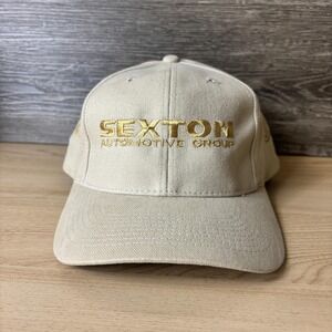 Sexton Automotive Group Hat Cap Strap Back Embroidered Cadillac Promo Mens